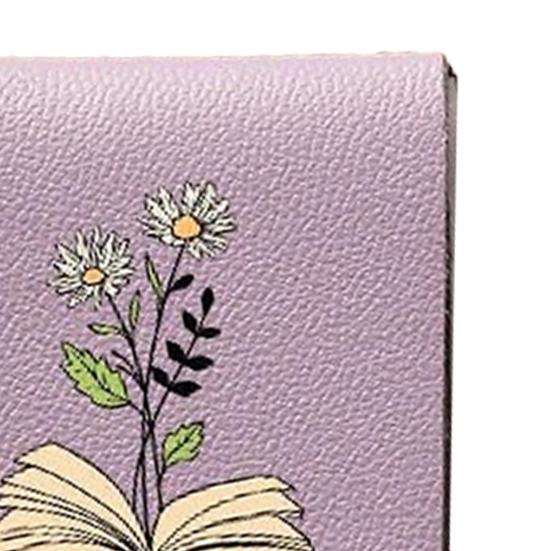 Suni Deri Çiçek Ayraç El Yapımı Mini Taşınabilir Su Geçirmez Kitap Sayfa İşaretleyici Manyetik Klips Kitapseverler Çocuklar Öğrenciler Hediye