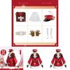 Authentisches Genshin Impact Klee Cosplay Komplettset Kostüm mit detailliertem Party-Outfit
