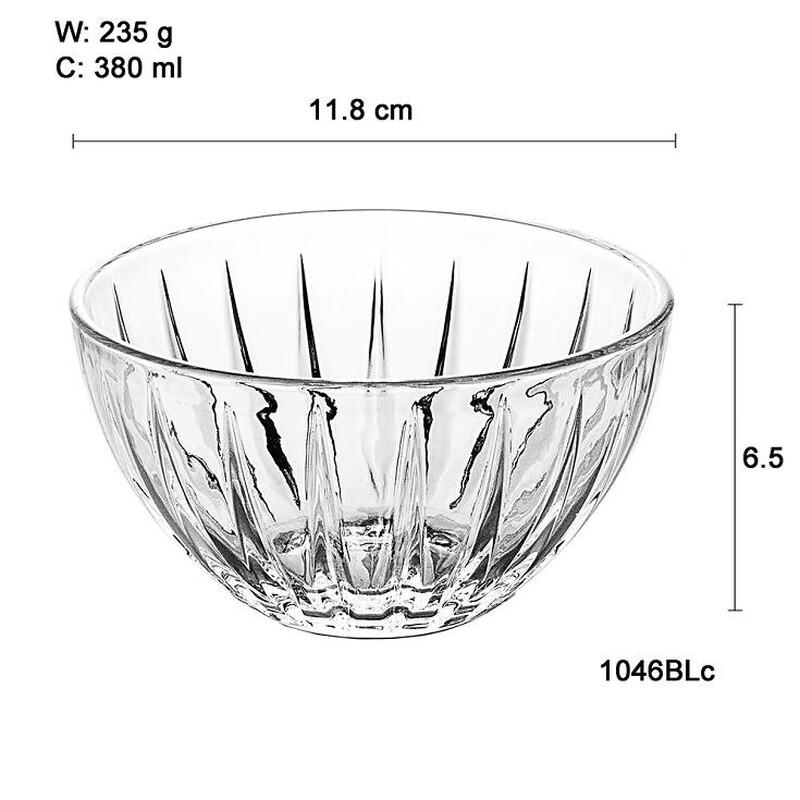 Smoothie & Dessert Glass Bowl 11.6CM