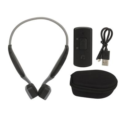 Auriculares de conducción ósea con Bluetooth y cancelación de ruido, auriculares inalámbricos de conducción ósea para
