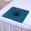 Soft Absorbent Beauty Salon Bed Head Hole Face Towel with Customizable Logo