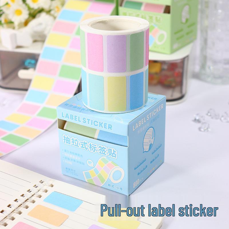 Morandi Adhesive Sticky Note Index Markers for Students