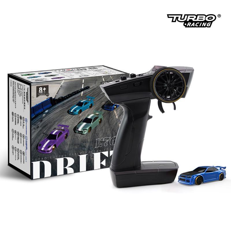 

1:76 Scale Turbo Racing RC Drift Car Model - C61 C62 C63 C64 Simulation