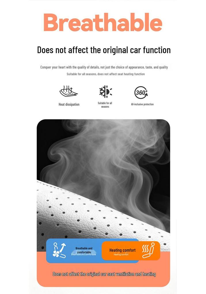2025 Fengyun A9L Vehicle-Specific Perforated Leather Seat Covers with Ultra-Long Battery Life