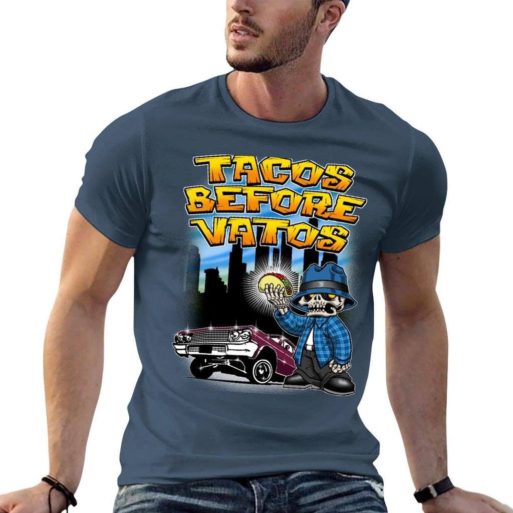 Tacos Before Vatos Tshirt Uv Sun Protection Tee Shirt