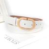 Belt Vintage Leather Women Versatile Decorative Waistband Casual Strap Jeans