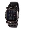 LED Electronic Crab Watch - Fashionable Binary Design for Students
