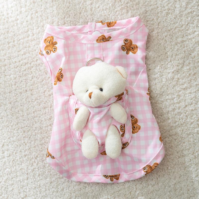 

Летняя одежда для домашних животных, милое пальто с принтом, рубашка-рубашка для маленьких и средних собак, кошек, Тедди, французский бульдог, чихуахуа, летняя одежда XL