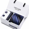 Gift Box Five-Piece Tie Men'S Formal Wear Business Casual Wedding Groom Bow Tie Square Scarf