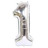 Hot Selling 40 Inch Aluminum Film Balloons Gold Silver Number Balloon for Wedding Party Birthday Decoration