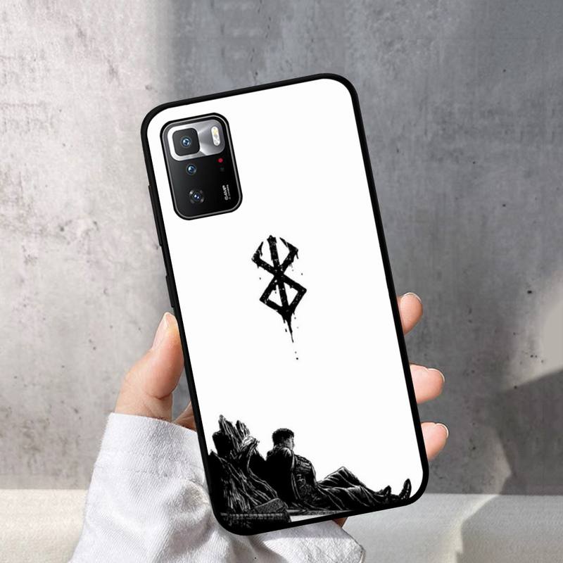 Θήκη τηλεφώνου Berserk Guts για Redmi Note 8 7 9 4 6 pro max TX 5A 3 10 lite pro