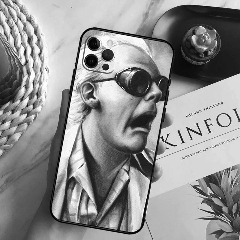 Back To the Future Movie Phone Case For iPhone 16 Pro 11 12 13 14 15 Pro Max Mini XS X XR 7 8 16 Plus Cover Coque