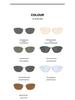 2025 Retro Metal Sunglasses for Men & Women - European & American Fashion, Versatile for Bare Face