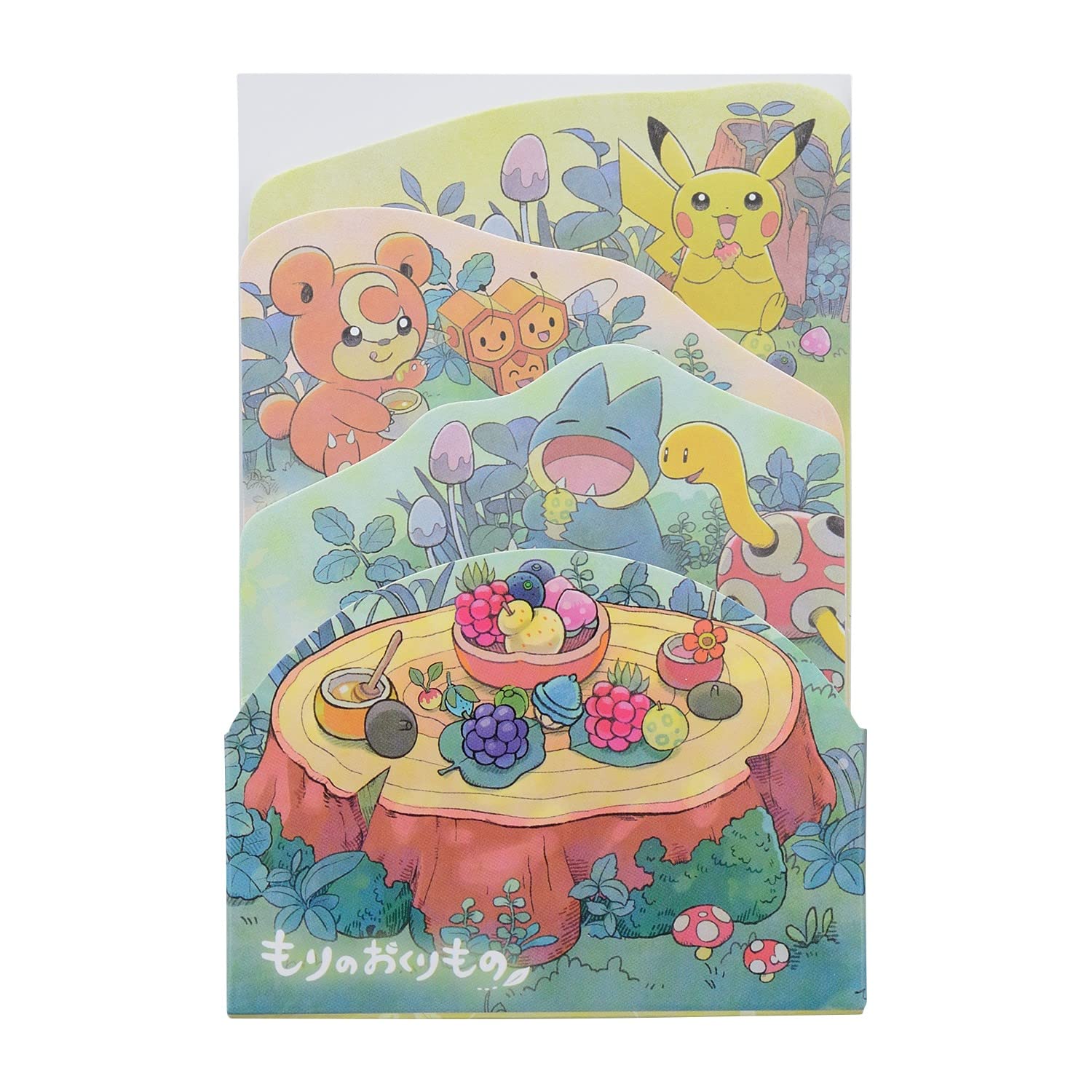 

Подарочные стикеры-записки от Pokemon Center Original Box Mori s