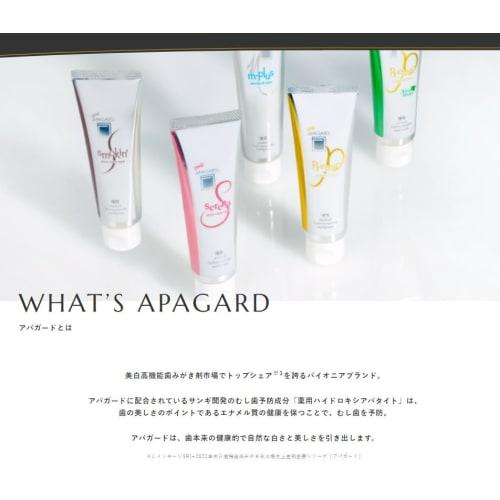 Apagard Serena 105g Whitening Stain Care Toothpaste (Set of 3) for Whitening, Stain Removal, Cavity Prevention, and Medicated Toothpaste. Includes Ori