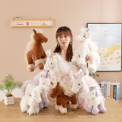 Niedliche Prinzessin Vika Bebe Kleines Pony Plüschtier Tempelmarkt Schmuck Mädchen Einhorn Geburtstagsgeschenk