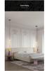 Lux Stone Headboard Ambient Pendant Light for Modern Spaces