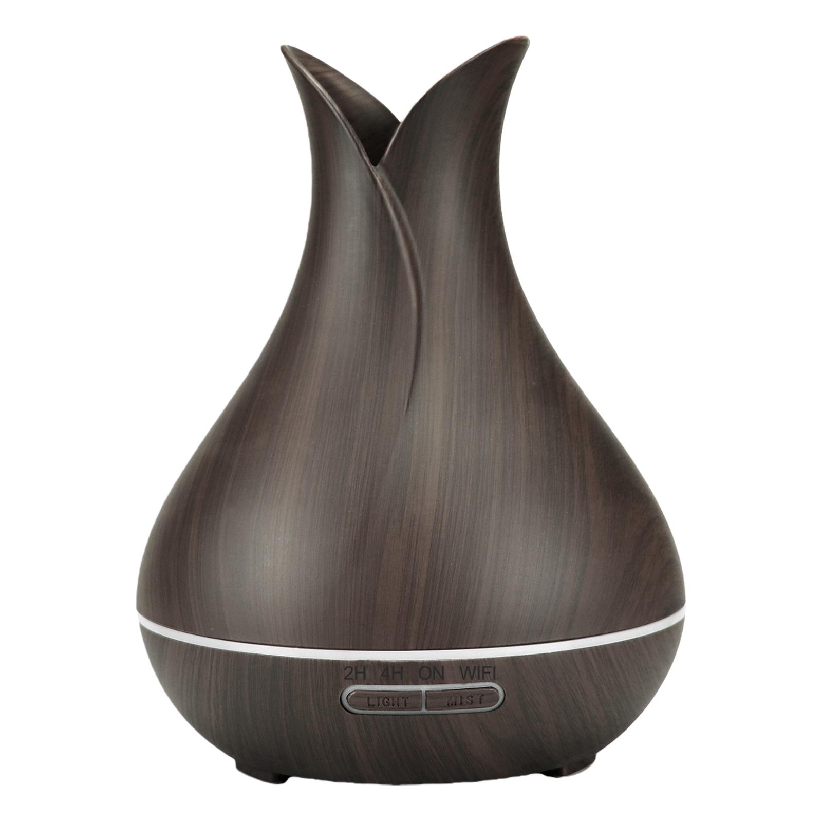 

Smart WiFi Cool Mist Humidifier App Control Air Humidifier 400ml with 7-Color LED Lights for Home Office Bedroom UK