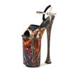 Modische Schuhe für Damen 2025 Mode Damen Pumps Retro Dünne Absätze Sandalen Leopard Frühling Plateau Kleid Party Hochzeit Basic Schuhe Frau