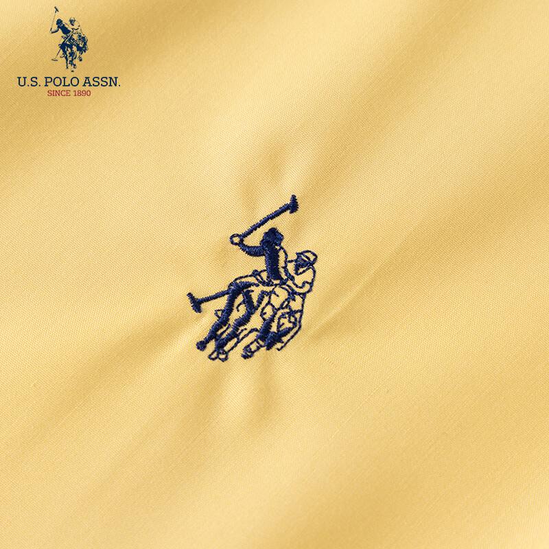 U.S. POLO ASSN. Women's Long Sleeve Shirt Dress
