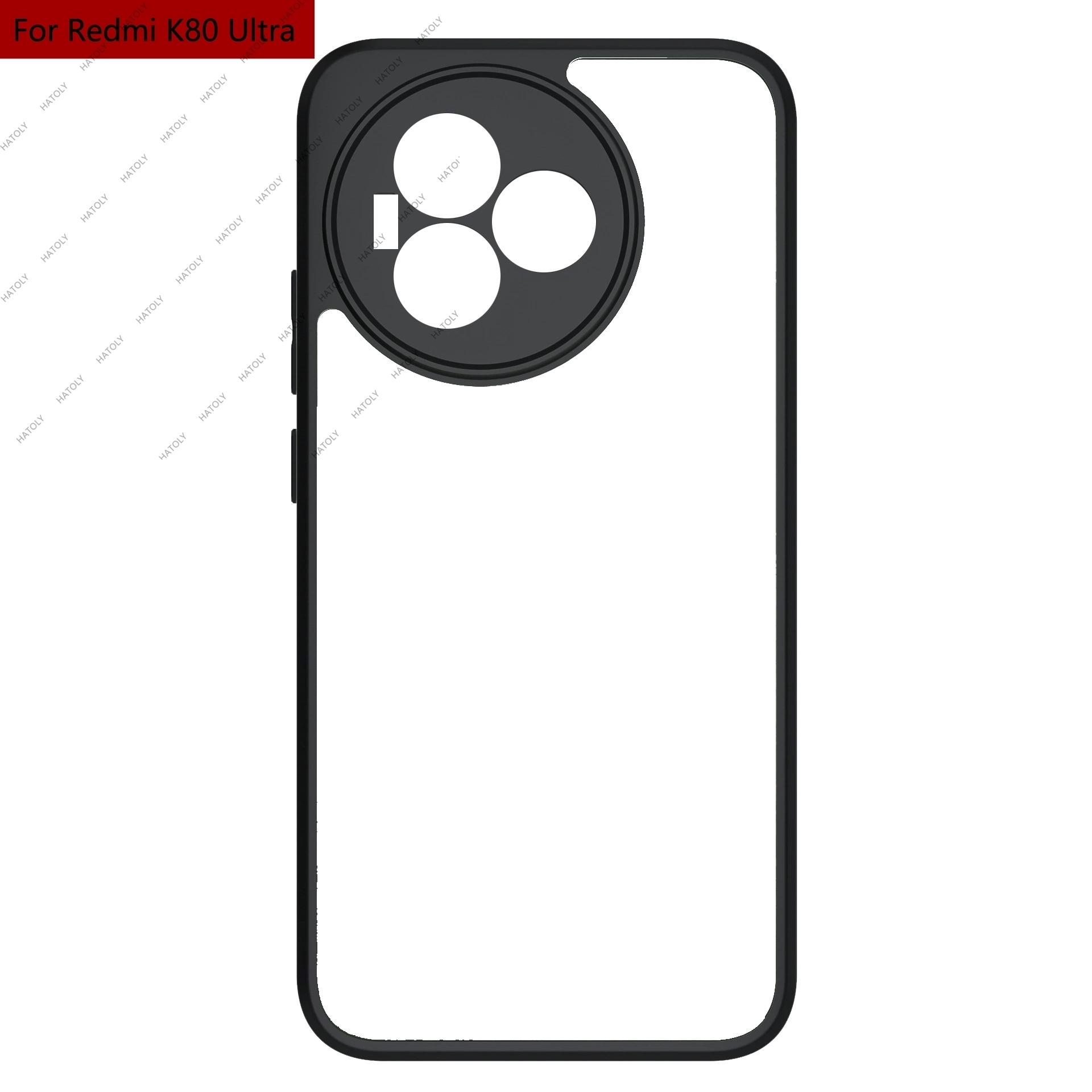 

For Redmi K80 Ultra 5G Case For Case for Redmi K80 Ultra 5G Anti-Shockproof phone case Black border Cover For Redmi K80 Ultra 5G Redmi K80 Ultra чёрный
