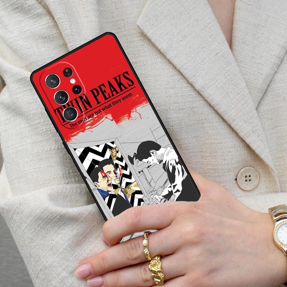 Twin Peaks Cell Phone Case for Samsung Galaxy S26 Ultra S25 S24 S23 S22 S21 S20 Note10 Cover