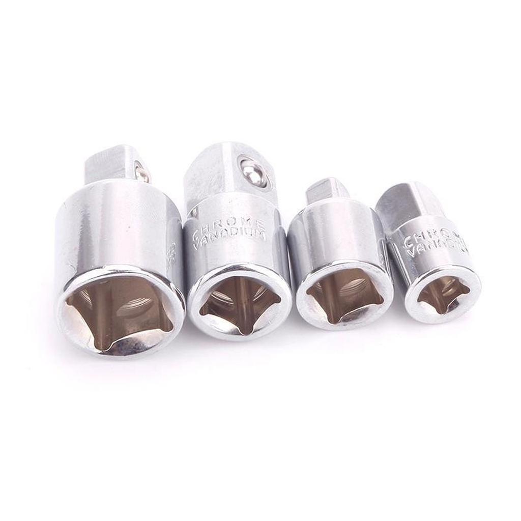 4 Stück Knarrennuss Adapter Reduzierer Konverter Set Werkzeugsatz