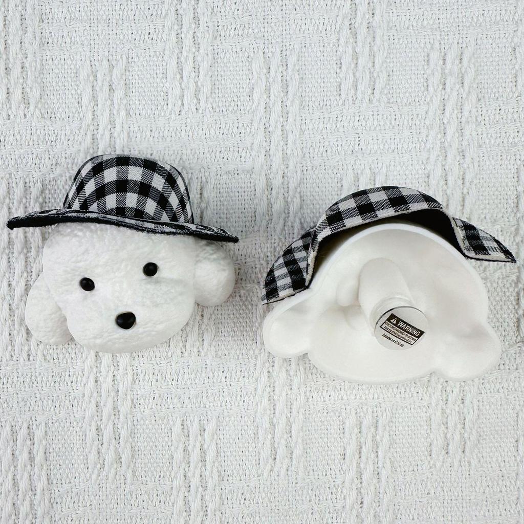 New Gentleman Dog Brooch: Hat, Bichon, Flower, Clog & Shoe Buckle Ornaments
