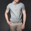 Ice Silk Summer Mens Short Sleeve Polo Shirts Golf Shirts Fashion Business Casual Male Tops Tees Polo