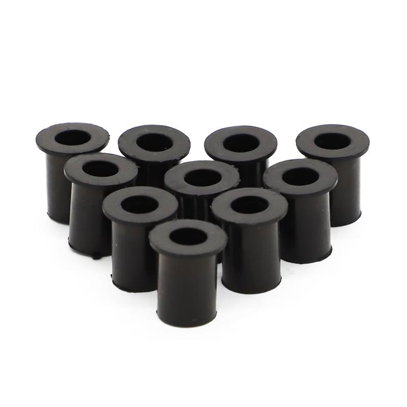 Motorcycle M5 Metric Rubber Well Nuts Windscreen Fairing Cowl Screws Bolts Accessories For Honda Kawasaki Yamaha BMW Ducati