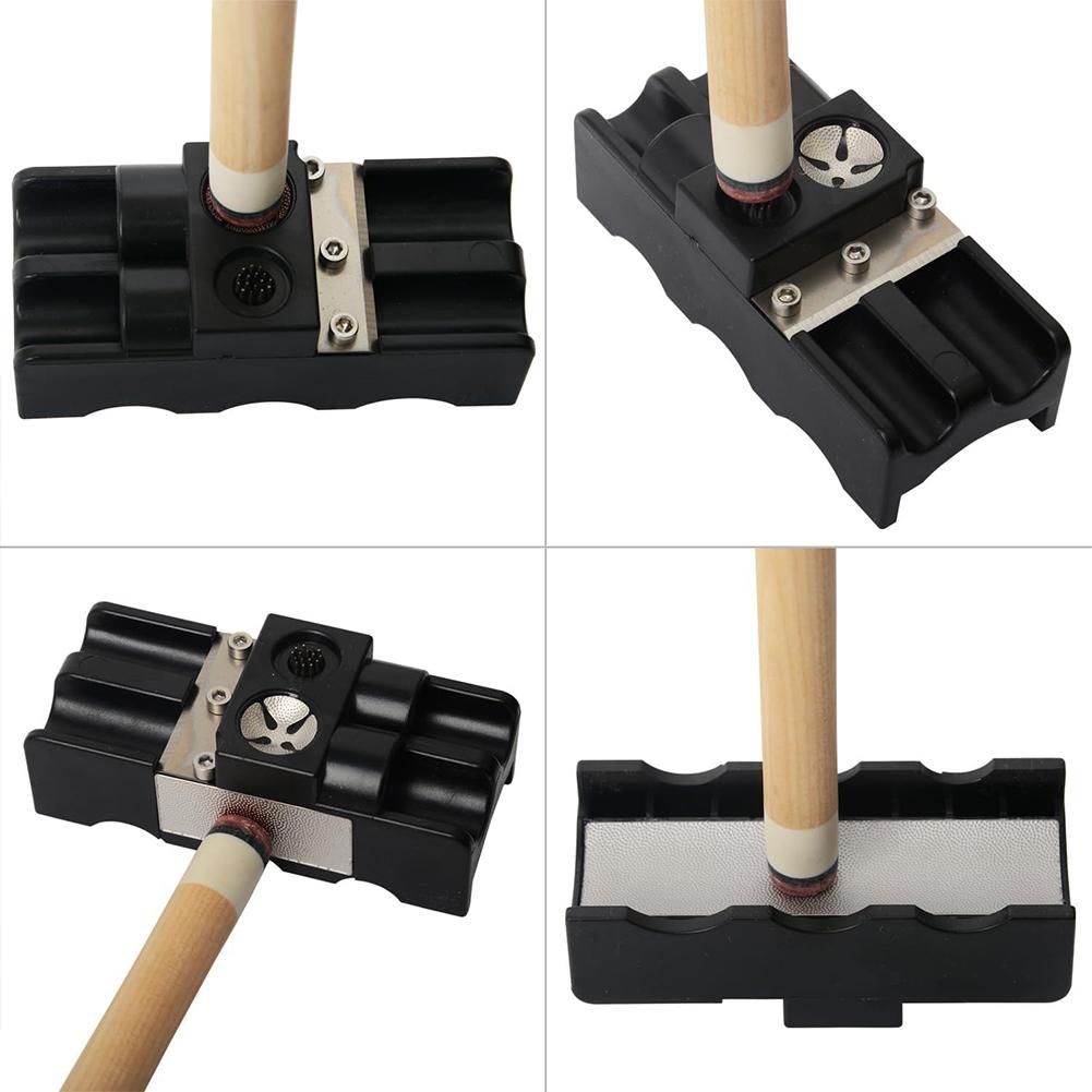 Pool Cue Tip Shaper Pool Cue Tip Repair Tool 9 In 1 Pool Cue Shaping Tool Pool Cue Tips Replacement Kit for Quick Repair