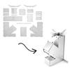 Collapsible Combustion Stove, Portable Stainless Steel Wood Burning Stove, Stable   for Pots, Big   Power, Fuel Efficient, Collapsible and P