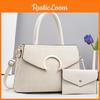 Spacious And Classic Pu Leather Tote Bag For Women Ideal For Outfits Daily