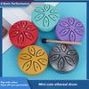 Steel Tongue Drum Portable Rain Drum Hand Pan Drum Percussion Musical Instruments 3 Inch 6 Notes For Yoga Meditation Musical Toy