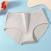 Women's Solid Color Cotton Briefs