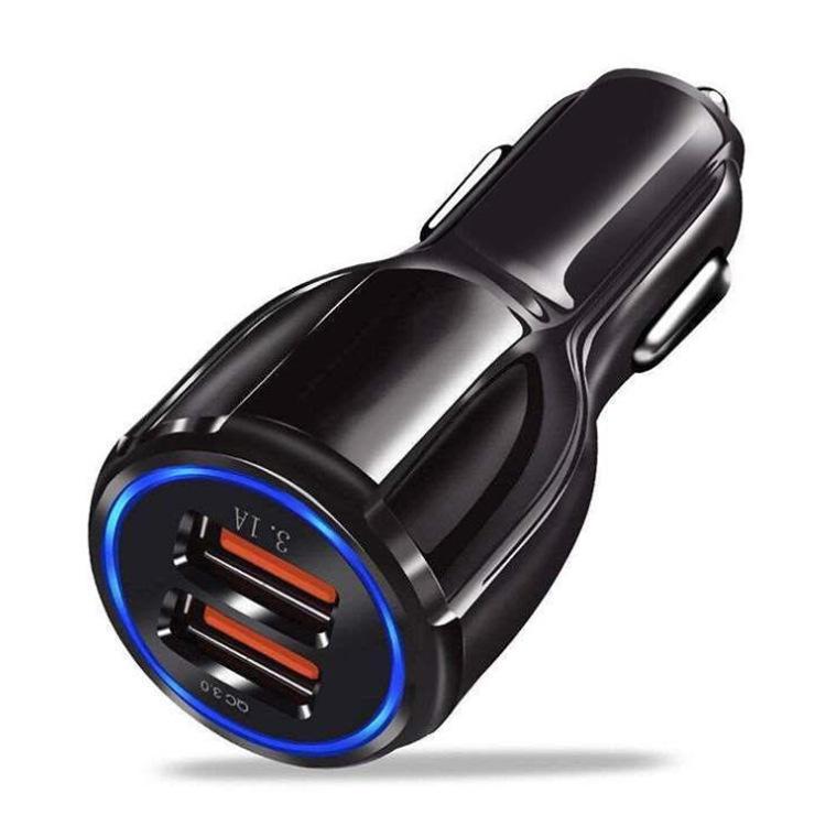Dual USB 2.4A Fast Car Charger Adapter for Mobile Phones