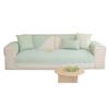 Summer Cool Doudou Ice Silk Special-shaped Sofa Cushion Mat Cushion Fixed Non-slip New Straight Row Sofa Cover