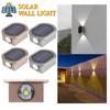 IP65 Waterproof Solar LED Wall Light Motion Sensor Adjustable Outdoor Lamp for Home Garden Yard Decoration