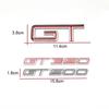 Metal Car Side Emblem Sticker Tail Trunk Badge Decal for GT GT350 GT500 S-helby Logo Fiesta Focus Mondeo Kuga Ranger M-ustang
