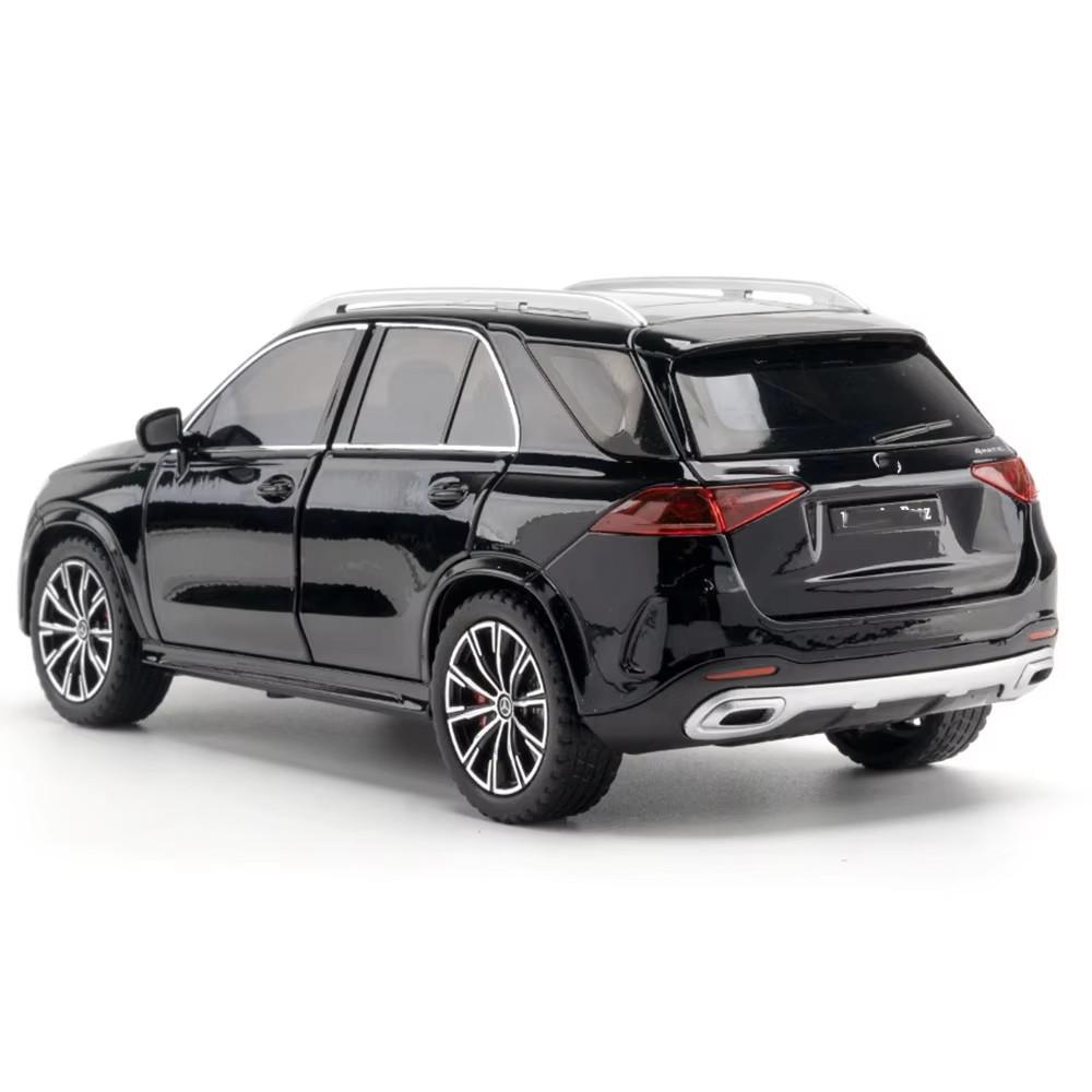 1:24 Maybach S680 Gle350 Car Toys Diecast Alloy Model Sound Light Pull Back Doors Opened Front Wheel Steering Vehices Kids Gift