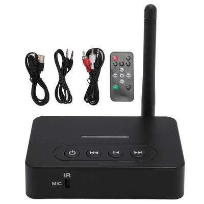 Bluetooth 5.1 Sound Receiver Transmitter 2 In 1 with Remote HiFi Sound Adapter with AUX RCA NFC for