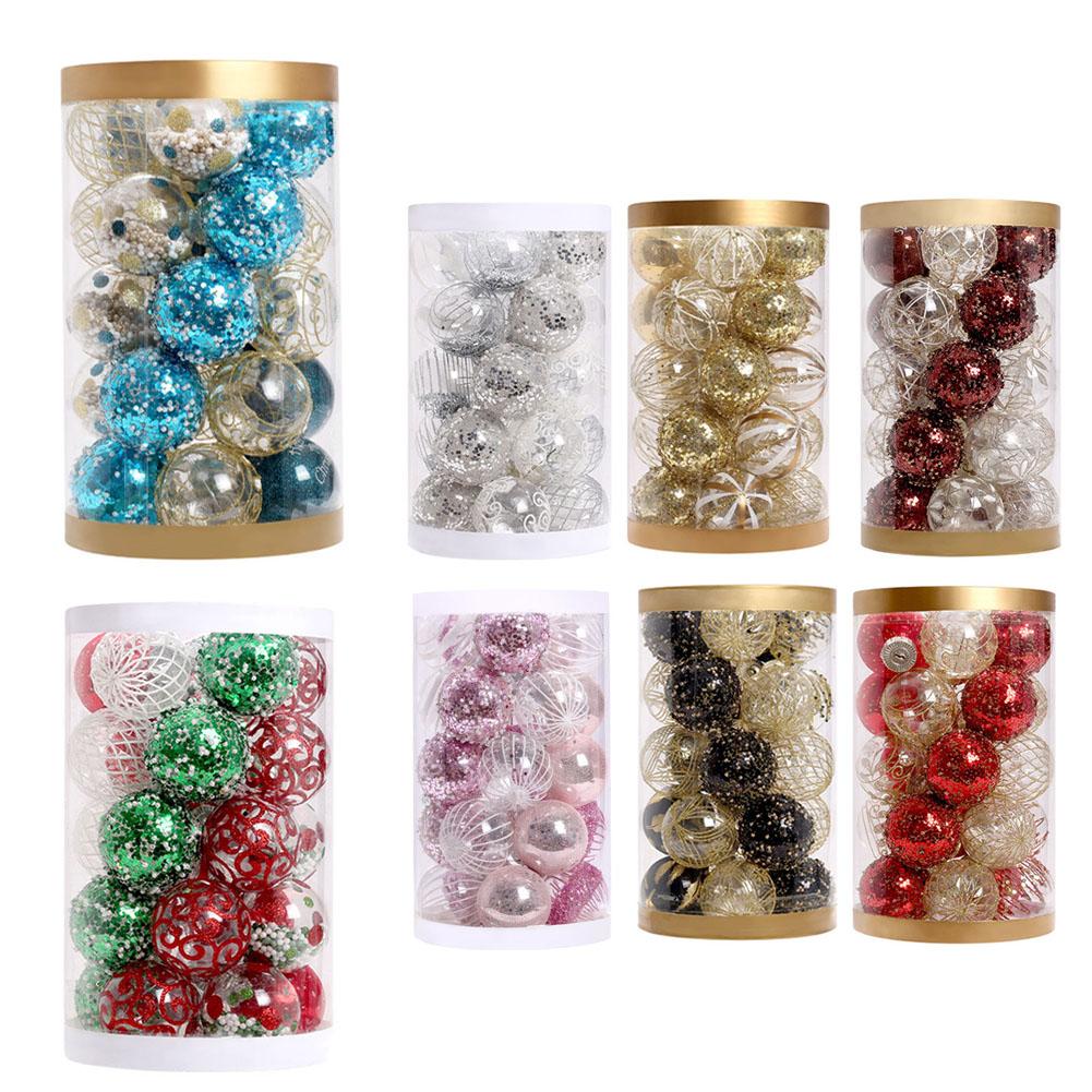 Pro sváteční svatební párty vánoční koule PET přívěsek