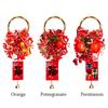 Red New Year Decoration Gold Bell Red Berries Chinese New Year Hanging Pendant Greeting Lucky Charm Traditional Decoration