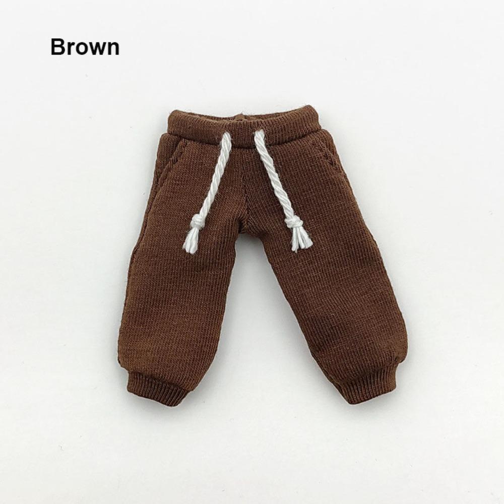 

Long Pocket Doll Pants Fashion Doll Sport Trousers for ob11 obitsu11 Dolls for 1/12 bjd Dolls