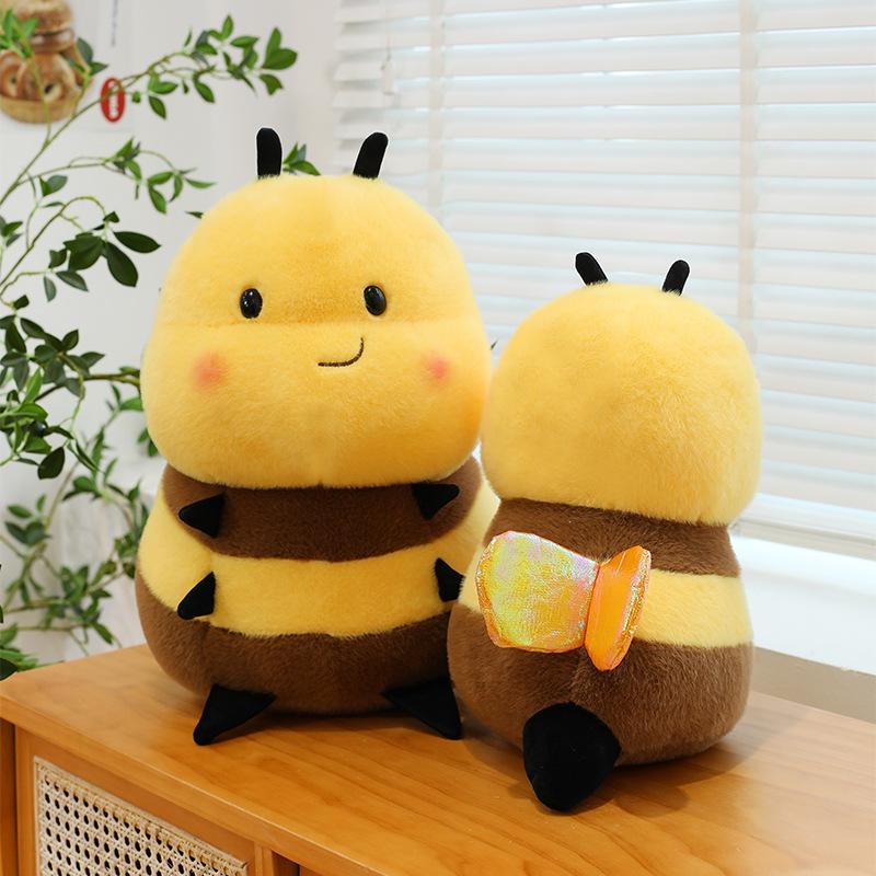 New cute little bee plush toy creative doll doll girl birthday gift