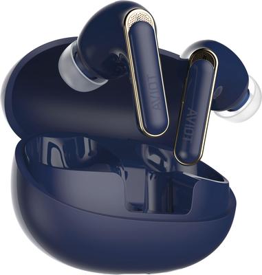 AVIOT TE-U1 True Wireless Earbuds Bluetooth 5.3 Noise Cancellation Wireless Charging IPX4 Water Dust Resistant Navy