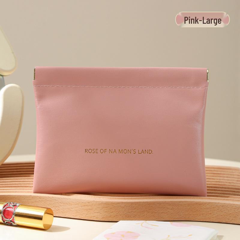 High-Value Portable Data Cable Storage & Earphone Bag with Automatic Closure