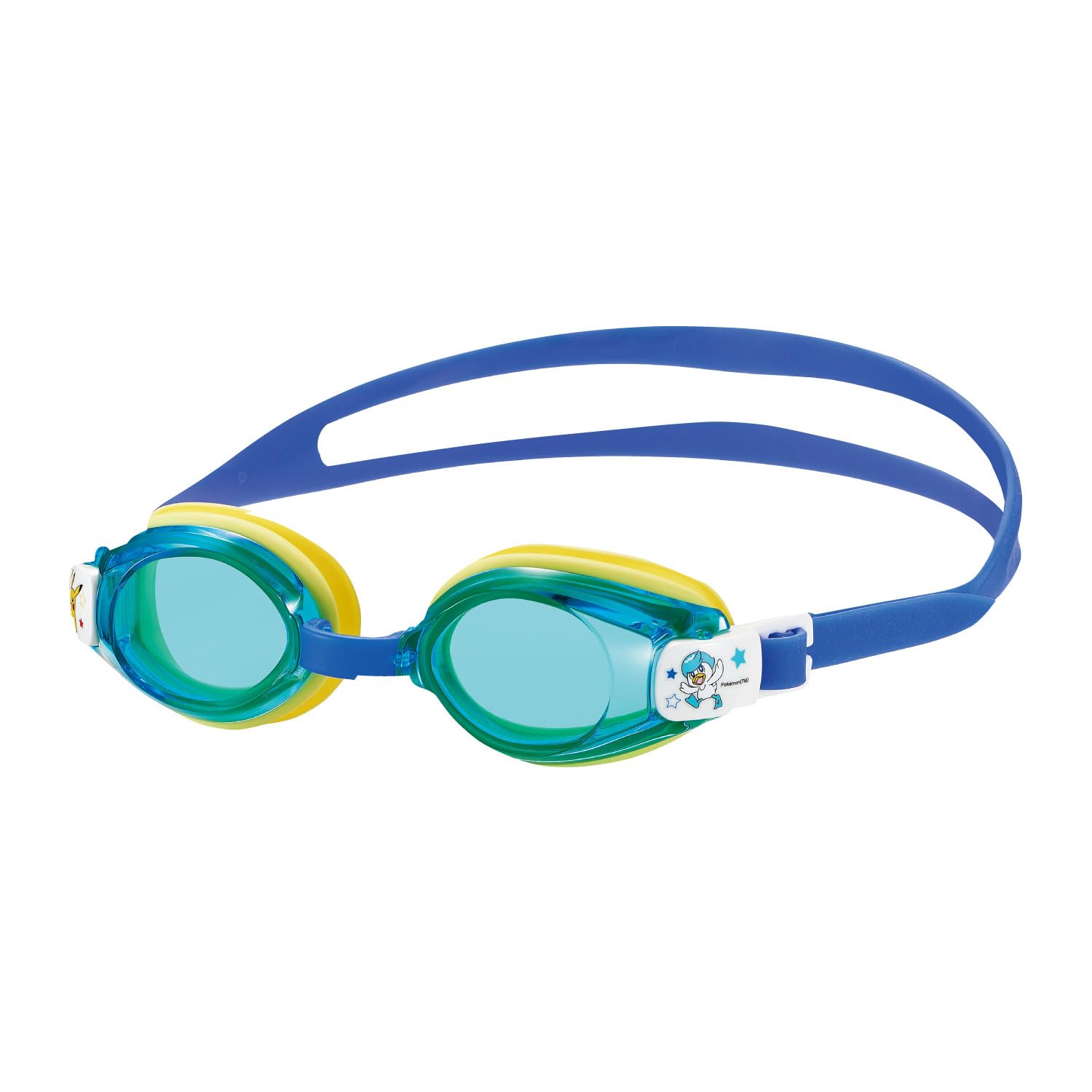 

Swans SKBL Sky Blue Swimming Made in for Children Ages with Design SW-PK10 Anti-Fog Goggles, Japan, 3-8, Pokémon