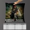 Movie P-Pirates Of The C-Caribbean Cushion Cover Pillowcase Upholstery Sofa Throw Pillow Home Decor Pillowcas