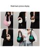Trendy Pleated Cloud Handbag: Chic, Mini, Versatile Accessory Bag in Fashionable Korean Style